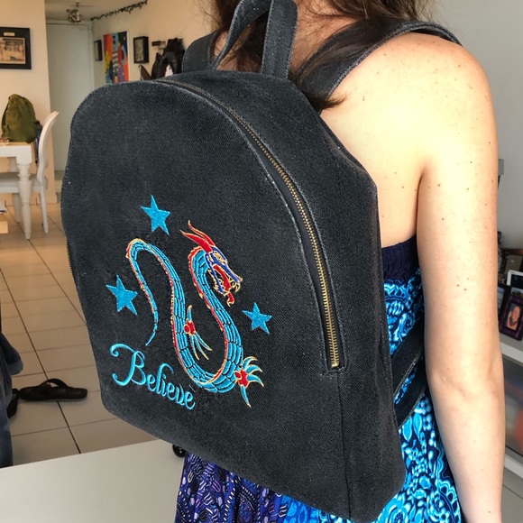 Cool Embroidered Backpack - Picture 2 of 5